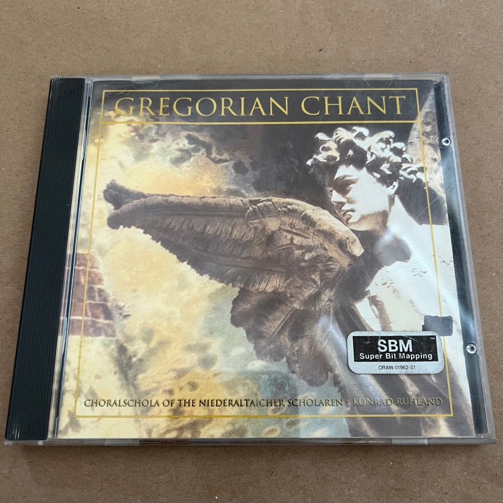 Gregorian Chant CD Choralschola Niederaltaicher Scholaren Konrad Ruhland Sony CD